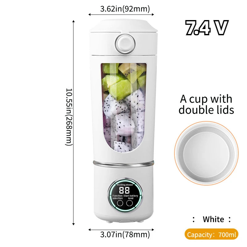 Juicezo 12-Blade Smart Portable Blender 700ML