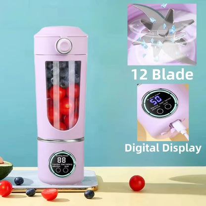 Juicezo 12-Blade Smart Portable Blender 700ML