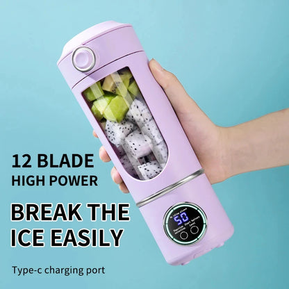 Juicezo 12-Blade Smart Portable Blender 700ML
