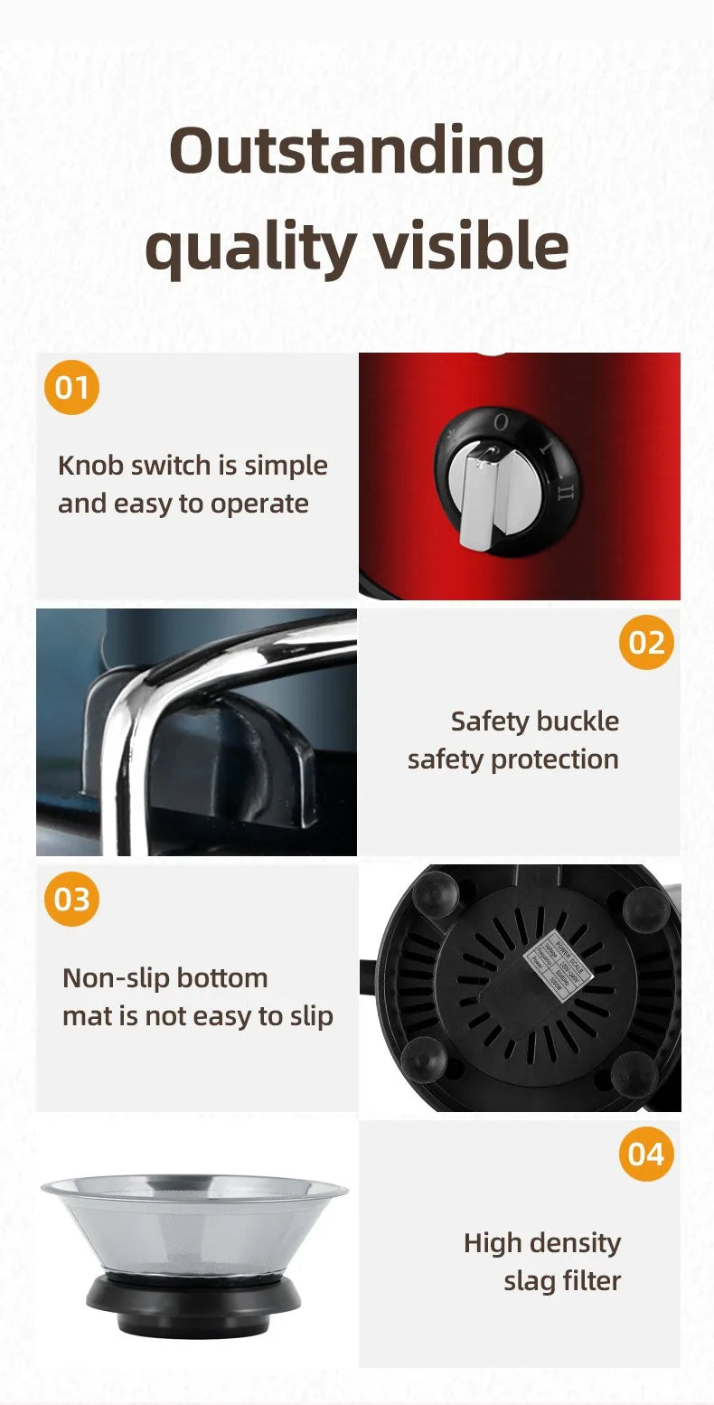 Juicezo 800W Centrifugal Power Juicer