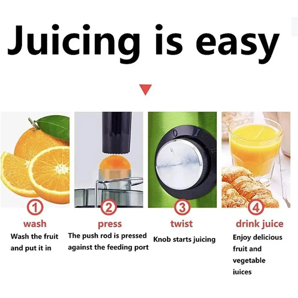 Juicezo 800W Centrifugal Power Juicer