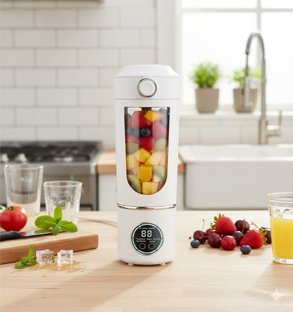 Juicezo 12-Blade Smart Portable Blender 700ML